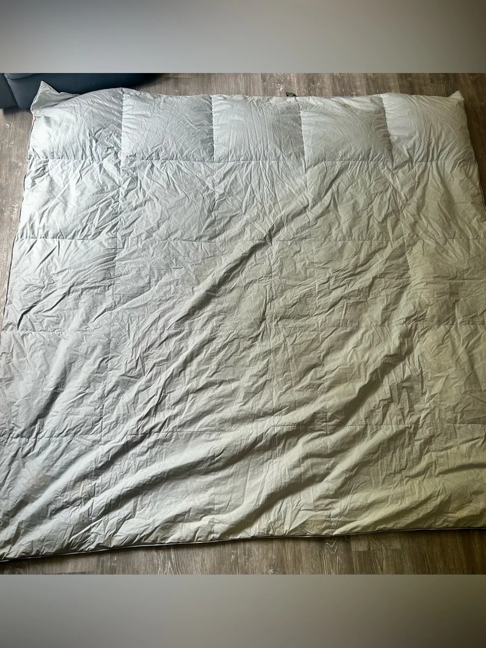 Vintage Ralph Lauren Harbor View  Striped Cotton Quilt Comforter Size 88x88